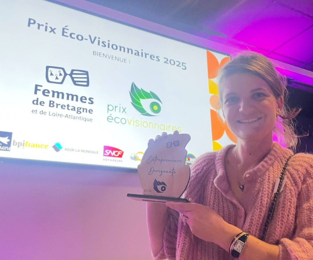 La Saponante reçoit le prix Ecovisionnaire de femmes de bretagne